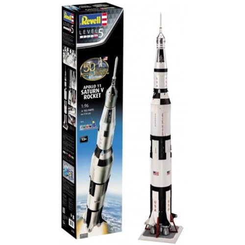Scale Modell KOMPATIBEL MIT Apollo 11 Saturn V Rocket (50 Years Moon Landing) KIT 1:96 REVELL RV03704 von Revell