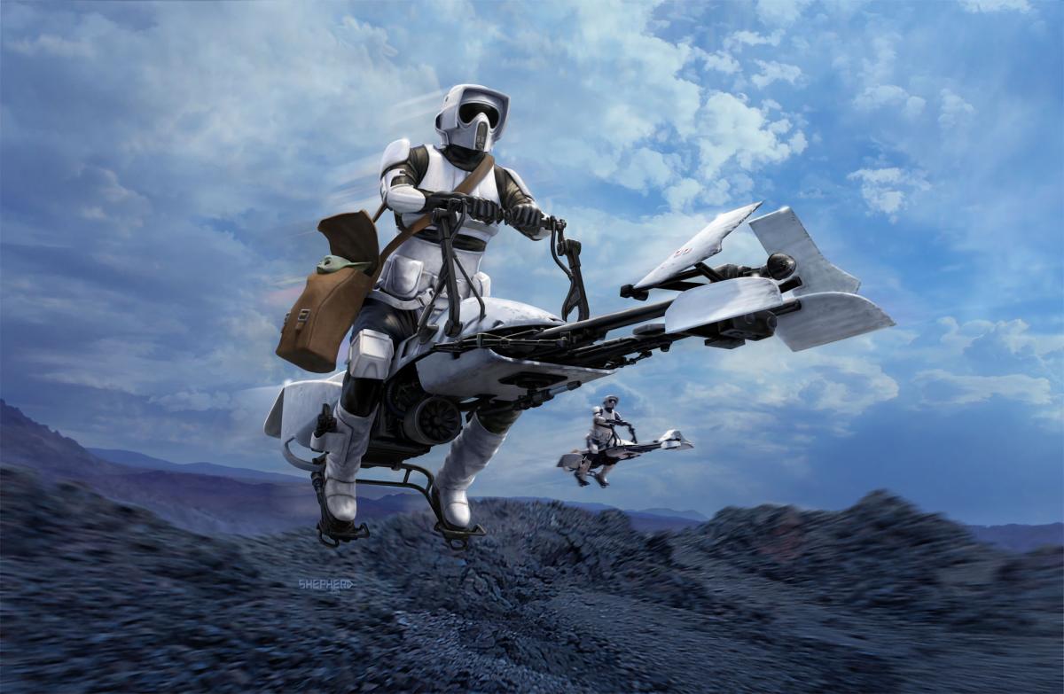 Speeder Bike T: The Mandalorian Speeder Bike T: The Mandalorian von Revell