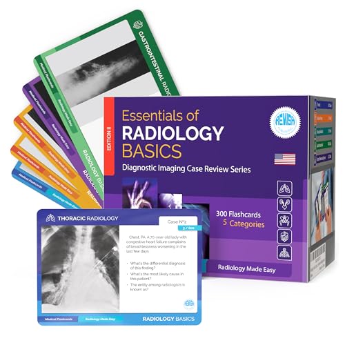 Radiology Prep Flashcards 300pcs Test Prep Flashcards with ACR References Essentials of Basics Diagnostic Case Review Series Tech Student Essentials Radiology Prep Flashcards 300pcs Test Prep Flashcards with ACR References Essentials of Basics Diagnostic Case Review Series Tech Student Essentials von Revisa