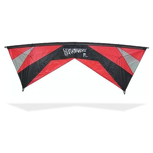 Revolution Kites EXP Red/Blk Vsrv00112 Drachen Reflex Experience, Rot/Grau/Schwarz, one Size von Revolution Kites