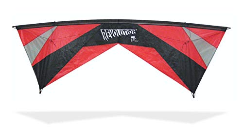 Revolution Kites EXP Red/Blk Vsrv00112 Drachen Reflex Experience, Rot/Grau/Schwarz, one Size von Revolution Kites