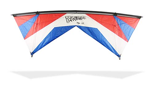 Revolution Kites Reflex Lenkdrachen Experience EXP R/W/B, Blue/White/Red von Revolution Kites