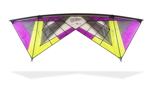 Revolution Kites Tarantula Reflex XX belüfteter Drachen, XXT LIM/PP #2-1, lila/Lime/schwarz Revolution Kites Tarantula Reflex XX belüfteter Drachen, XXT LIM/PP #2-1, lila/Lime/schwarz von Revolution Kites