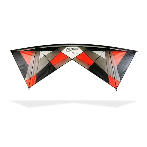 Revolution Reflex Xx Drachen mit 4 Linien, Red Black, one Size von Revolution