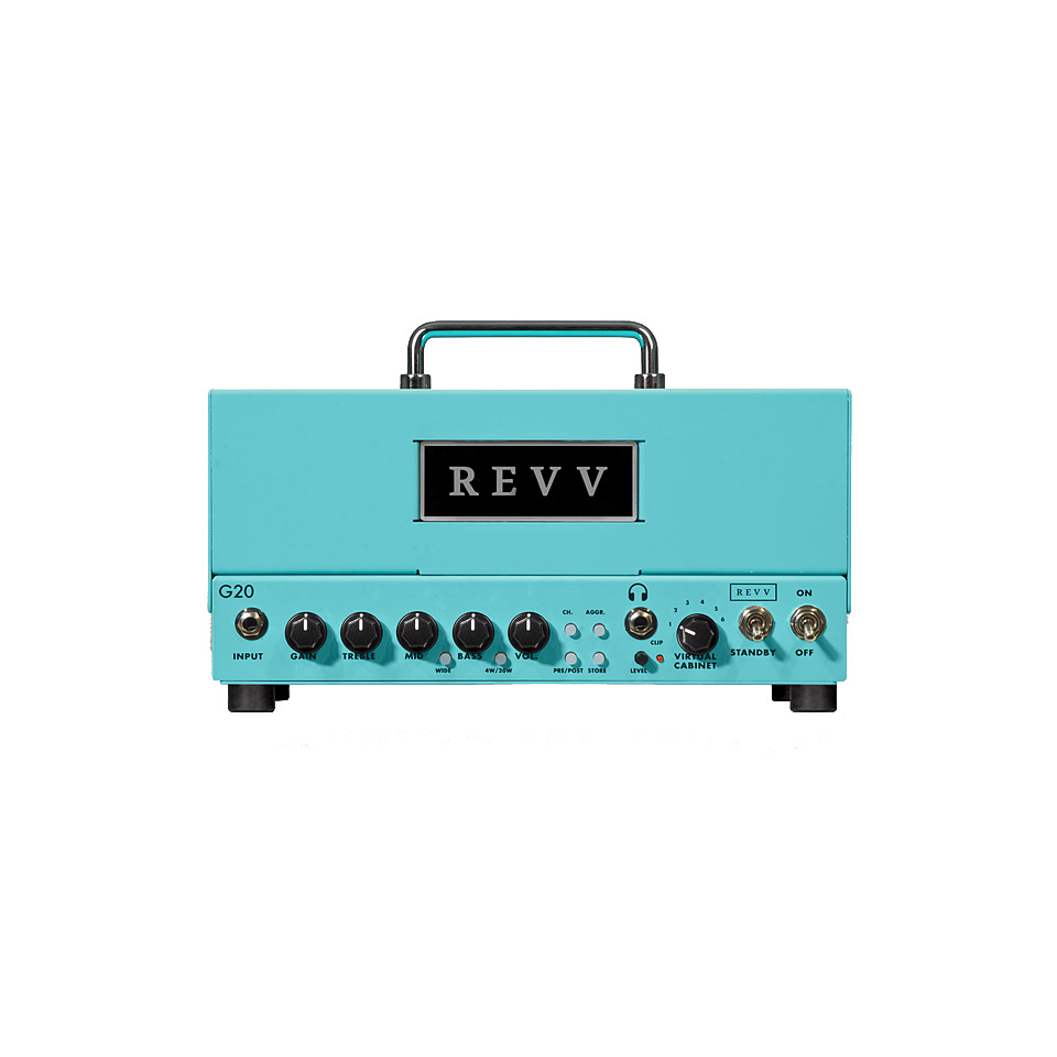 Revv G20 Limited Edition Seafoam Topteil E-Gitarre von Revv