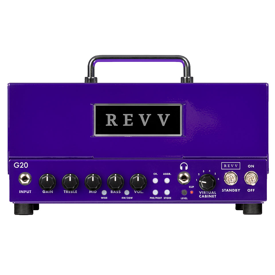 Revv G20 purple Topteil E-Gitarre von Revv