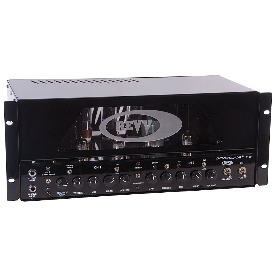 Revv Generator 7-40 MKII Rackmount Topteil E-Gitarre von Revv