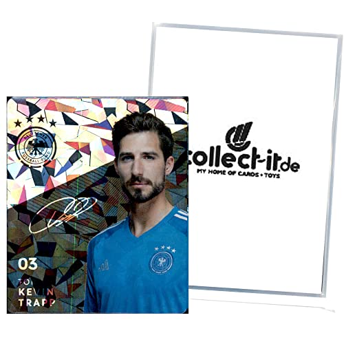 Rewe WM 2022 Glitzer Karte 3 - Kevin Trapp in exklusiver Collect-it Sammlerhülle Rewe WM 2022 Glitzer Karte 3 - Kevin Trapp in exklusiver Collect-it Sammlerhülle von REWE