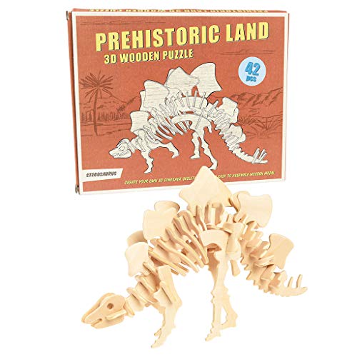 Rex London Make Your Own Stegosaurus 3d Wooden Puzzle von Rex London