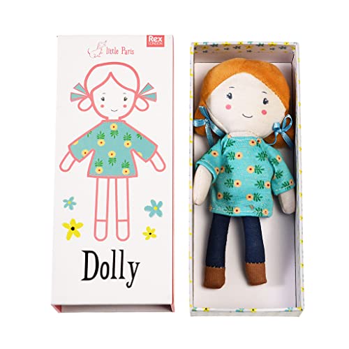 Rex London Mini Puppe “Dolly in a Box” : Stoffpuppe Little Paris von Rex London