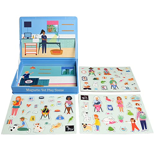 Rex London magnetisches Spiel „Vet Play Scene“: mit 75 Magneten als Tiere, Instrumente und Menschen in Einer Tierarztpraxis Rex London magnetisches Spiel „Vet Play Scene“: mit 75 Magneten als Tiere, Instrumente und Menschen in Einer Tierarztpraxis von Rex London