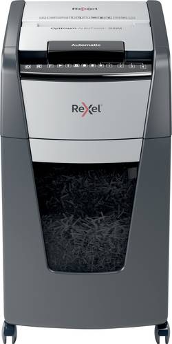 Rexel Optimum AutoFeed+ 300M Aktenvernichter 300 Blatt Mikroschnitt 2 x 15mm P-5 60l Vernichtet auch von Rexel