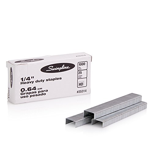 Swingline 35314 S.F. 13 Heavy-Duty 1/4 Leg Length Staples 25 Pg Capacity 1000/bx Swingline 35314 S.F. 13 Heavy-Duty 1/4 Leg Length Staples 25 Pg Capacity 1000/bx von Rexel