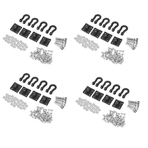 Reykentu 16 Stück Anhänger Schnalle Abschlepphaken für 1/10 RC Rock Crawler Axial SCX10 TRX4 D110 RC Auto Reykentu 16 Stück Anhänger Schnalle Abschlepphaken für 1/10 RC Rock Crawler Axial SCX10 TRX4 D110 RC Auto von Reykentu