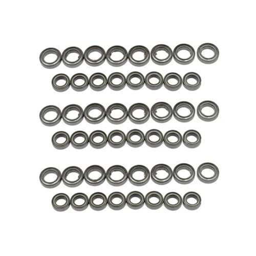 Reykentu Für MN86S MN86 MN86KS MN86K MN G500 48 Stück Stahllager 9X5X3 11X7X3 Upgrade Zubehör 1/12 RC Car Ersatzteile von Reykentu