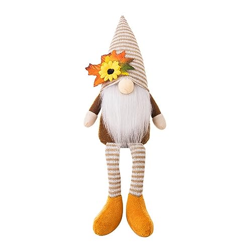 Reykentu Thanksgiving Day Ernte Festival Spitzhut Ahornblatt mit Beinen Puppe Rudolph Ornament Zwerg Plüschelf Reykentu Thanksgiving Day Ernte Festival Spitzhut Ahornblatt mit Beinen Puppe Rudolph Ornament Zwerg Plüschelf von Reykentu