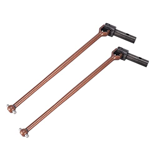 Rfeeuubft 2 Stück 8158 Antriebswelle Universal Horizontal vorne für 1/8 ZD 9021 08423 Upgrade-Teile RC Ersatzteile von Rfeeuubft