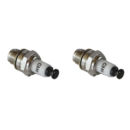 Rfeeuubft 2X für Rcexl CM6 ZüNdkerze für DLE30 DLE55 DLE111 DLA56 EME55 Gasmotor von Rfeeuubft