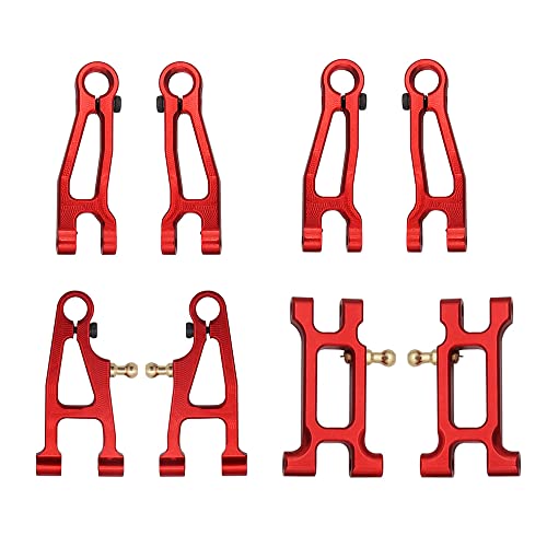 Rfeeuubft 8-teiliges Schwenkarm-Set aus Metall für 1603 1604 SG1603 SG1604 1601 1602 1/16 RC Auto Upgrade-Teile, B von Rfeeuubft