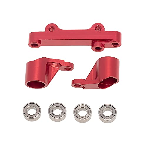 Rfeeuubft Metallkurbel und Mitnehmerlenker-Set für 1/18 Mini-T 2.0 2WD Stadium RC Auto Upgrade-Teile, 2 von Rfeeuubft