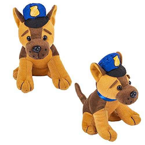 Rhode Island Novelty 17,8 cm Plüsch-Polizeihund, ein Dutzend pro Bestellung Rhode Island Novelty 17,8 cm Plüsch-Polizeihund, ein Dutzend pro Bestellung von Rhode Island Novelty