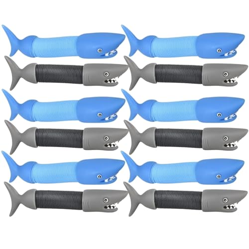 Rhode Island Novelty 19,1 cm Shark Fidget Pop Tube von Rhode Island Novelty