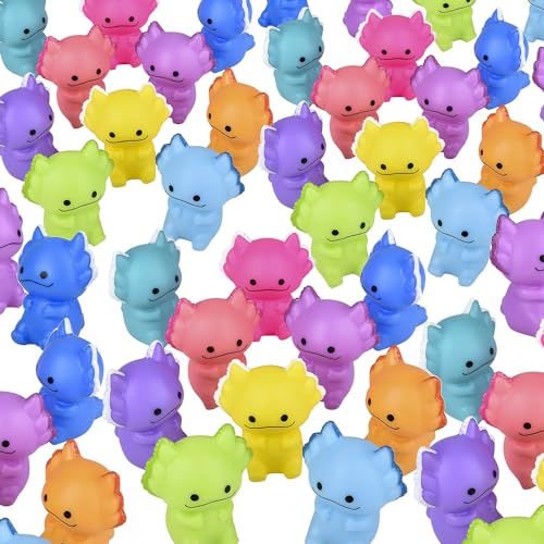 Rhode Island Novelty 2 Zoll Gummi Axolotl Sortiment von Rhode Island Novelty