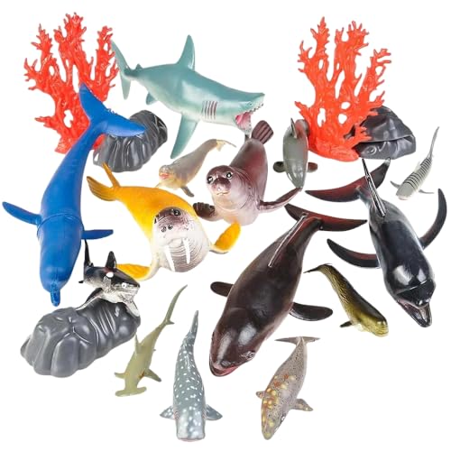 Rhode Island Novelty 20-teiliges Wassertier-Set von Rhode Island Novelty