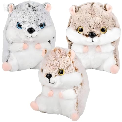 Rhode Island Novelty 25,4 cm großer pelziger Hamster von Rhode Island Novelty