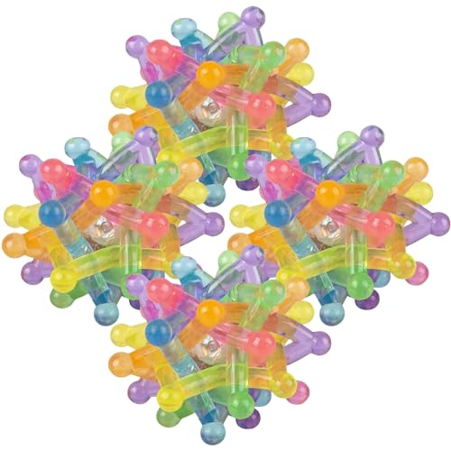 Rhode Island Novelty 7,6 cm beleuchtete Stern-Tangle-Bälle, 12 Stück von Rhode Island Novelty