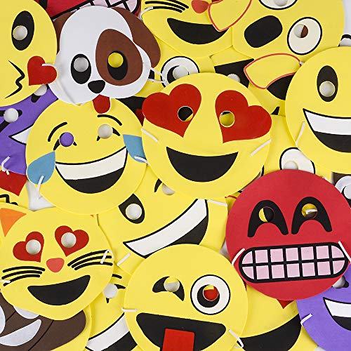 Rhode Island Novelty Emoticon-Maske aus Schaumstoff, 19,1 cm von Rhode Island Novelty