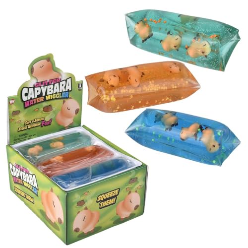 Rhode Island Novelty Jumbo Capybara Wasserwackler, 12,7 cm, 1 Stück pro Bestellung, Stil kann variieren) von Rhode Island Novelty