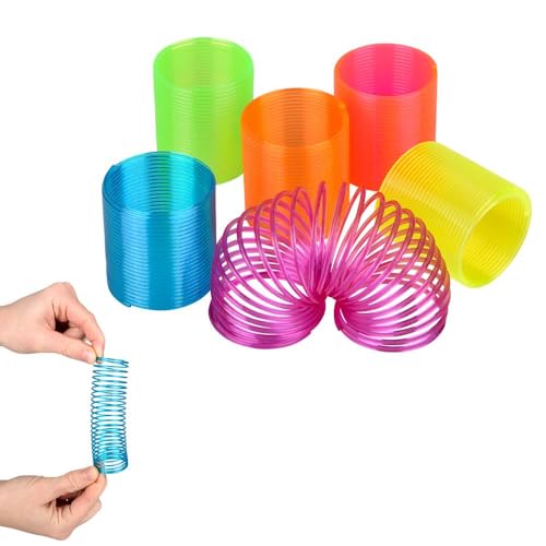 Rhode Island Novelty Mini-Spiralfeder, transparent, 3,6 cm (1 Stück pro Bestellung, Stil kann variieren) von Rhode Island Novelty