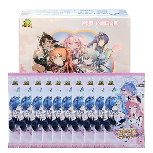 RiTeDei Goddess Story 1YUAN10-10 Packungen, Goddess Mädchen Waifu Card (NS1-10 Pack) von RiTeDei
