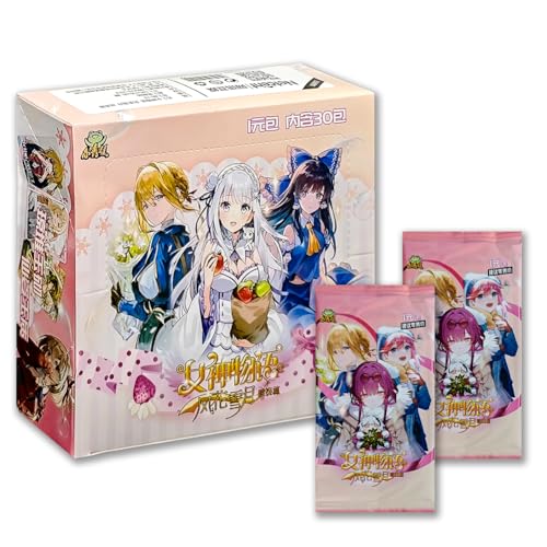 RiTeDei Goddess Story 1YUAN12, 1 Box - 30 Packungen, Waifu Card Carnival Goddess Card (NS1-12) von RiTeDei
