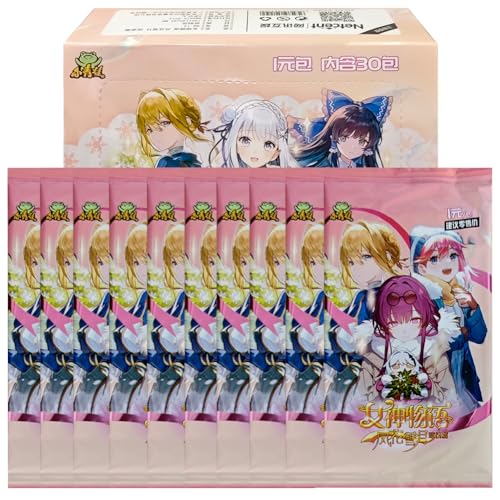 RiTeDei Goddess Story 1YUAN12-10 Packungen, Waifu Card Carnival Goddess Card (NS1-12 Pack) von RiTeDei