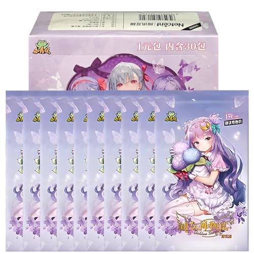 RiTeDei New Goddess Story 1YUAN13,10 Packungen Waifu Card Carnival Goddess Girl Collection Card (XNS1-1 Pack) von RiTeDei