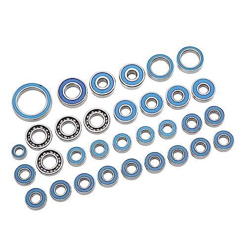 32 Stück RC-Kugellager, Stahlversiegelte RC-Lager, Upgrade-Teile, Lager für Axial Capra 1.9 Unlimited Trail 1/10 RC-Car-Verbrennungsmotoren und Teile von RiToEasysports