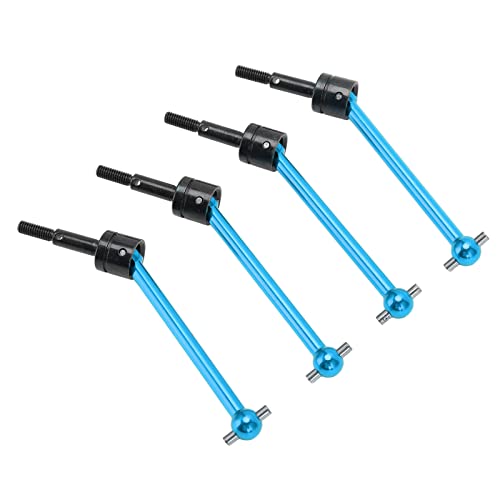 Übertragungswelle für RC-Autos, 4 Stück, CVD-Antriebswelle für RC-Autos, kompatibel mit TT02B 1/10 RC Auto (blau) von RiToEasysports