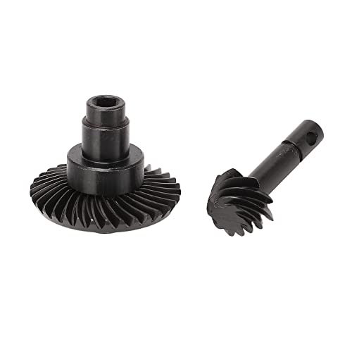 8T 33T RC Car Gear, Kegelradgetriebe aus Hochfestem Stahl für Axial SCX10 II III 90046 AXI03014 1/10 RC Car von RiToEasysports