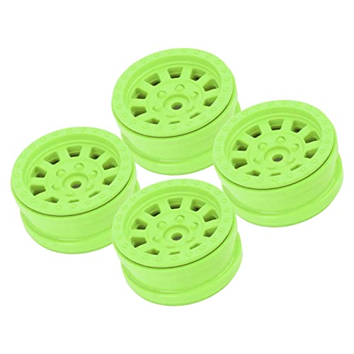 Beadlock-Felge, 1,9 Zoll Felgen RC Beadlock Wheels Felgen für Axial SCX10 für Traxxas 1/10 RC Crawler Cars (Grün) von RiToEasysports