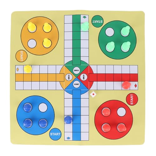 Faltbares Flying Chess -Brettspiel, Tragbares Klassisches Strategiespiel für Erwachsene Faltbares Flying Chess -Brettspiel, Tragbares Klassisches Strategiespiel für Erwachsene von RiToEasysports