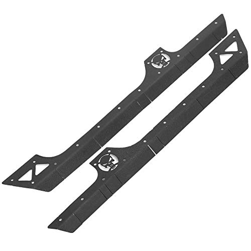 Metall -Seitenrock -Accessoire für SCX10 RC Crawler, RC Seitenrock aus Edelstahl für eine Verbesserte Authentizität, die 90046 90047 1/10 Simulation Crawler, Silber, Schwarz, 2pcs Zubehör Zubehör Metall -Seitenrock -Accessoire für SCX10 RC Crawler, RC Seitenrock aus Edelstahl für eine Verbesserte Authentizität, die 90046 90047 1/10 Simulation Crawler, Silber, Schwarz, 2pcs Zubehör Zubehör von RiToEasysports