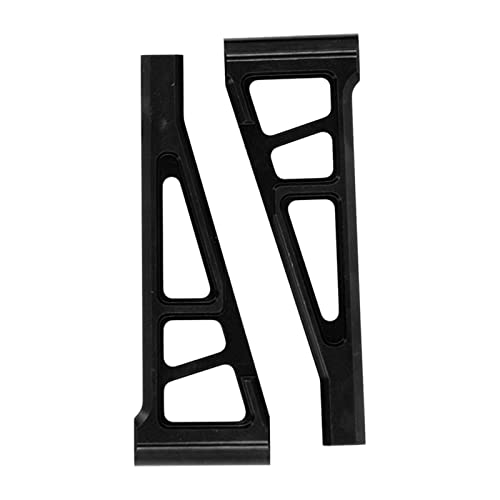 RC Auto Schwingenarm, Aluminiumlegierung RC Front Top Swing Arm Vorne Oberer Querlenker Für Leichte RC Car ARRMA 1/7 1/8 RC Car (Schwarz) von RiToEasysports