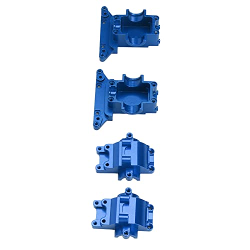 RC-Getriebegehäuse, Aluminiumlegierungsgehäuse, Differenzialgehäuse, RC-Differentialgehäuse, RC-Ersatzteile für Traxxas LaTrax Teton (Blau) von RiToEasysports