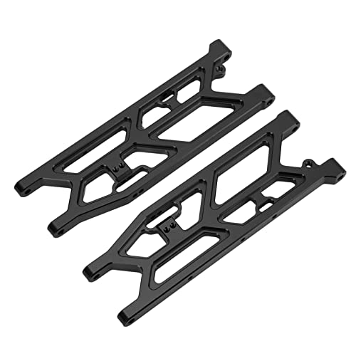 RC Hinterradaufhängung, Hochfeste Aluminiumlegierung RC Auto Hinterlenkarm für ARRMA 1/7 1/8 RC Auto (Schwarz) Leistungszubehör von RiToEasysports