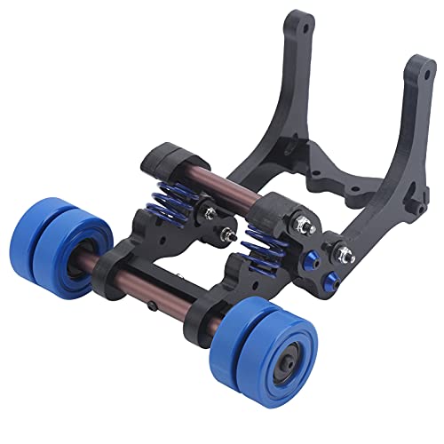 RC Wheel Wheelie Bar Baugruppe Kompatibel mit TRAXXAS X-MAXX 1/5 RC Monster Trucks(Blau) Modellauto-Zubehör Modellspielzeug von RiToEasysports