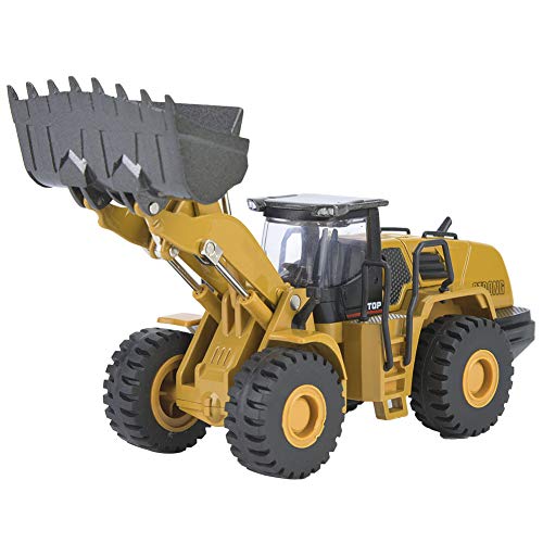 RiToEasysports 1/50 Skala Vierradlader LKW Spielug, Kukonsaubau Radlader Modell Spielug für Automodellmaschine Modellspielzugaug von RiToEasysports