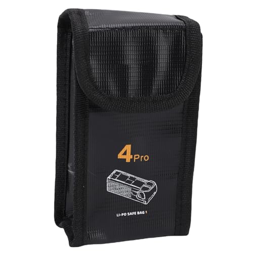 RiToEasysports 1 Pro Batterie Sicherheitsspeicherbeutel, Explosionssicherer Feuerfestem Schutzbeutel mit Befestigungsversiegelung, Hohe Temperaturverhütung für Drohne RiToEasysports 1 Pro Batterie Sicherheitsspeicherbeutel, Explosionssicherer Feuerfestem Schutzbeutel mit Befestigungsversiegelung, Hohe Temperaturverhütung für Drohne von RiToEasysports
