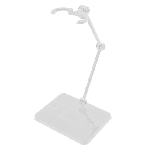 RiToEasysports 10 Sets Dollhalter, Flexibler Stabilitätsstand für 6 -Zoll -Modellanzeige (klar) von RiToEasysports